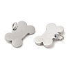 Non-Tarnish 304 Stainless Steel Pendants STAS-Z042-04P-2