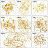 SUNNYCLUE DIY Brass Earring Findings DIY-SC0009-44G-4