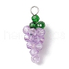 Glass Pendnats PALLOY-JF02933-2