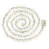 Brass Paperclip Chains MAK-S072-09B-KC-3