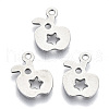 201 Stainless Steel Pendants STAS-R116-052-1