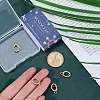 SUNNYCLUE 6Pcs Brass Spring Gate Rings FIND-SC0010-94-3