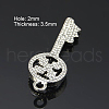 Alloy Rhinestone Pendants RB-C1556-M-3