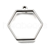 304 Stainless Steel Pendants STAS-S181-01P-B-1