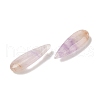 Natural Amethyst Lace Agate Pendants G-A244-01-2
