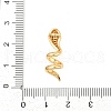 Brass Micro Pave Cubic Zirconia Pendants KK-P302-09G-3