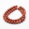 Natural Red Jasper Beads Strands G-E375-12mm-03-3