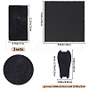 Beebeecraft 3 Sets Rectangle Velvet Single Watch Storage Bags ABAG-BBC0001-12C-2