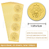 Self Adhesive Gold Foil Embossed Stickers DIY-WH0211-112-2