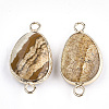 Natural Picture Jasper Links connectors X-G-S344-02I-2