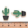 Alloy Enamel Pendants ENAM-WH0047-28G-3