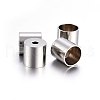 Tarnish Resistant 201 Stainless Steel Cord Ends STAS-O107-13P-1