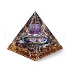 Orgonite Pyramid Resin Energy Generators DJEW-D013-01D-2