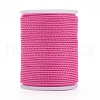 Round Waxed Polyester Cord X-YC-G006-01-1.0mm-19-1
