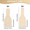 Olycraft 2Pcs 2 Style Wood Clay Clapper Board TOOL-OC0001-60-2