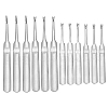 Unicraftale 6 Sets 2 Style Stainless Steel Leathercraft Stitching Groover TOOL-UN0001-33-1