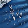 Unicraftale 6 Styles 304 Stainless Steel Jump Rings STAS-UN0057-99-2