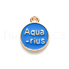 Alloy Enamel Pendants X-ENAM-S124-01B-02J-3
