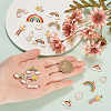Alloy Enamel Big Pendants ENAM-CJ0001-10-3