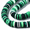 Handmade Polymer Clay Beads Strands CLAY-N008-010-H51-2