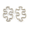 Tibetan Style Alloy Linking Rings TIBE-N009-04AS-NR-1
