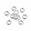 304 Stainless Steel Jump Rings X-STAS-E464-09J-S-1