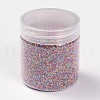 Color Plated DIY 3D Nail Art Decoration Mini Round Glass Beads MRMJ-X0023-B-1