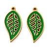 304 Stainless Steel Enamel Pendants STAS-M105-13G-1
