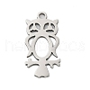 201 Stainless Steel Pendants STAS-F316-06P-09-1