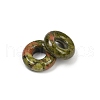 Natural Unakite Pendants G-G202-07H-2