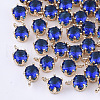 Transparent Glass Charms GLAA-T007-17A-1