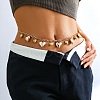 Heart Alloy Tassel Twisted Chain Waist Belly Chains for Women FS-WG9C50D-01-2
