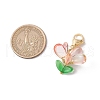 Glass Pendants Decorations HJEW-MZ00212-04-3