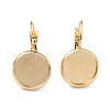 304 Stainless Steel Leverback Earring Settings X-STAS-F191-03G-10mm-2