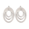 Non-Tarnish 304 Stainless Steel Pendants STAS-G335-06P-1