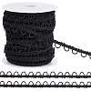 BENECREAT 22.5 Yards Nylon Elastic Ribbons with Loops OCOR-BC0006-78-1