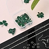 DIY Clover Pendant Jewelry Sets Making Kit DIY-YW0005-05P-7