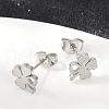 304 Stainless Steel Stud Earrings EJEW-Z089-07P-2