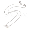 Anti-Tarnish 925 Sterling Silver Necklace STER-Z009-11P-1