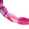 Natural Striped Agate/Banded Agate Beads Strands G-S280-10C-4