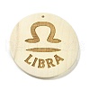 Wood Pendants WOOD-K011-01D-1