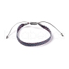 Unisex Adjustable Braided Bead Bracelets BJEW-J181-10C-2