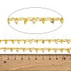 Handmade Faceted Natural Howlite Beaded Chains CHC-L050-01G-01-2