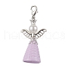 Angel Acrylic Pendant Decorations HJEW-JM03162-05-4