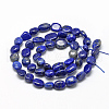 Natural Lapis Lazuli Beads Strands X-G-R445-6x8-35-2