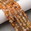 Dyed Natural Carnelian Beads Strands G-F465-22-2