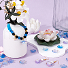 SUNNYCLUE 200Pcs Acrylic Bead Caps OACR-SC0001-74-4