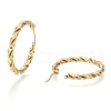 304 Stainless Steel Hoop Earring EJEW-F257-16G-2