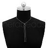 Adjustable Brass Tassel Y Necklaces for Women WGAC8A4-02-1
