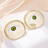 Alloy Stud Earrings EJEW-M075-08G-1